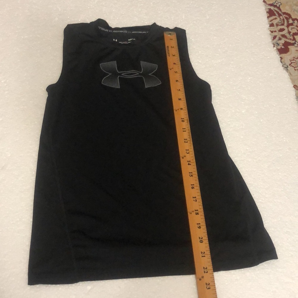 Armour black tang top -size YLG/ JG